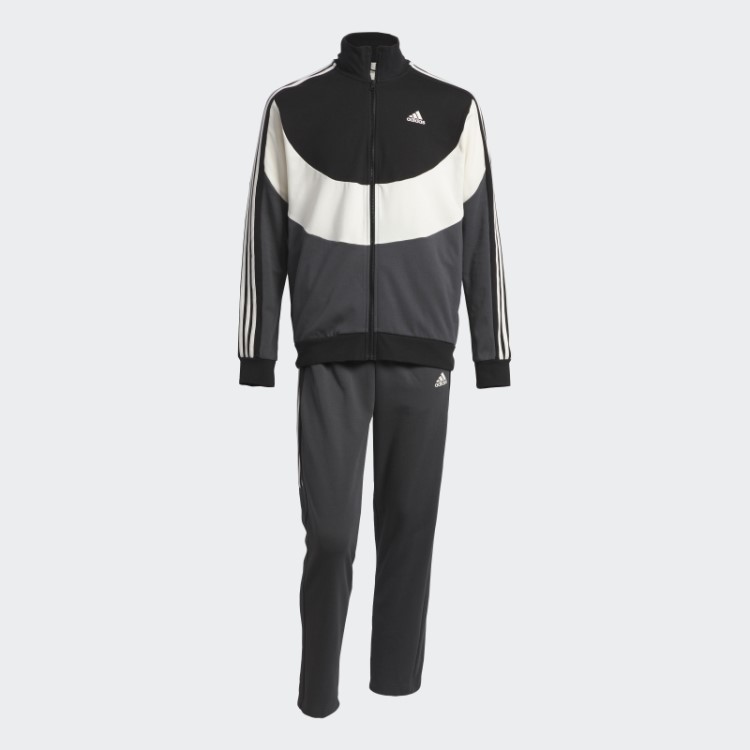 Adidas Agasalho Cinza Colorblock