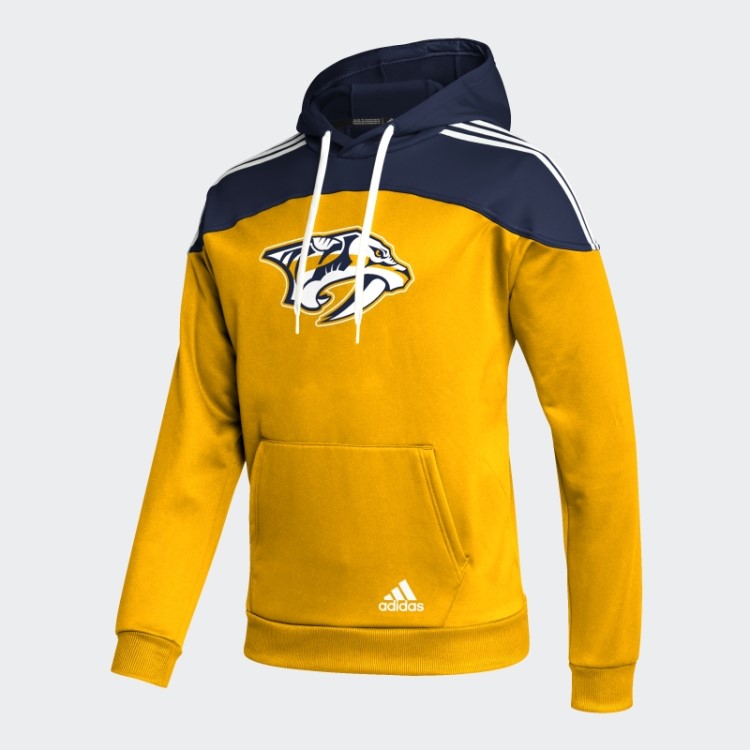 Moletom Com Capuz Adidas Predators 22 Nhl Colleg Gold