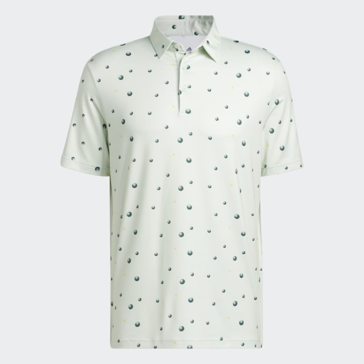Camisa Polo Com Estampa Allover Verde Ultimate365 Adidas