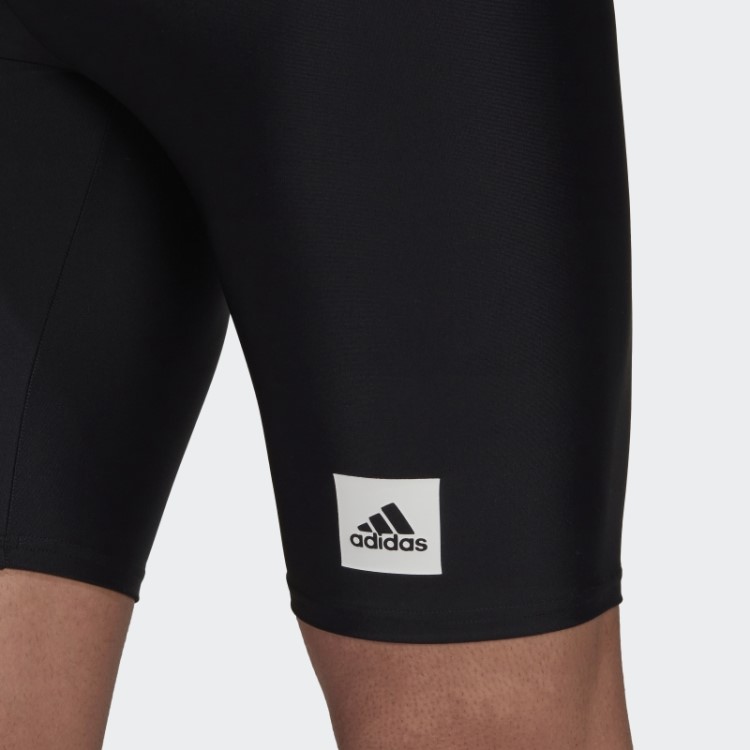 Pijama De Natação Sólido Preto Adidas