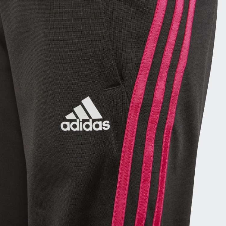 Fato De Treino Regular Com As 3 Riscas De Poliéster Da Equipa Preto Adidas