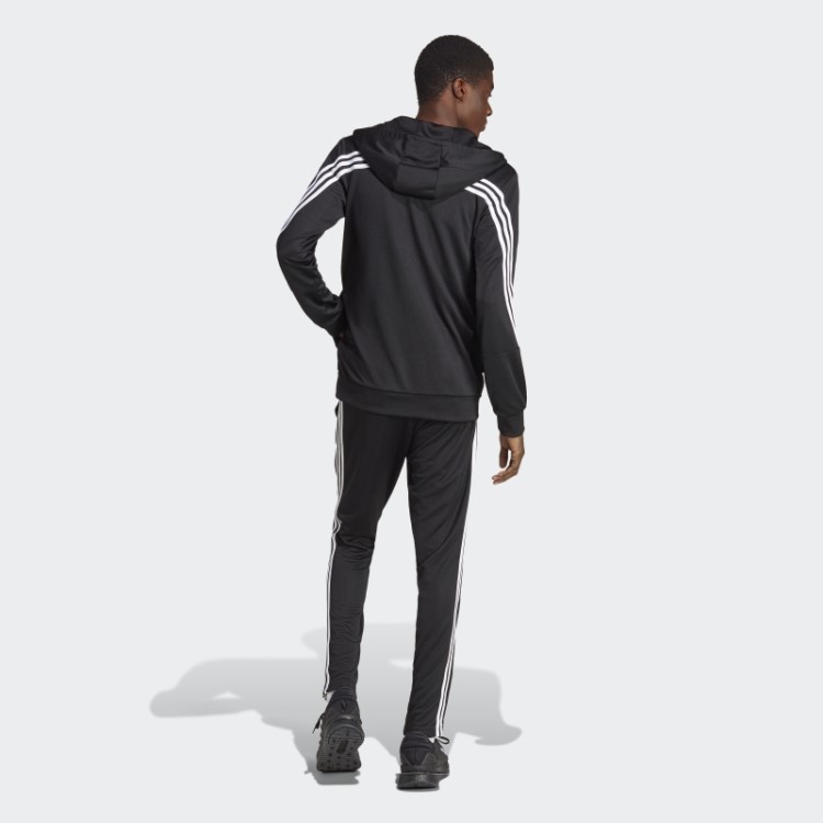 Fato De Treino Adidas Com As 3 Riscas Preto