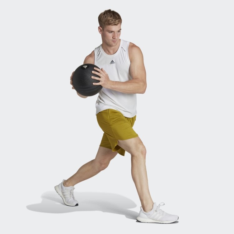 Adidas Olive Projetado Para Treinamento Heat.rdy Shorts Hiit