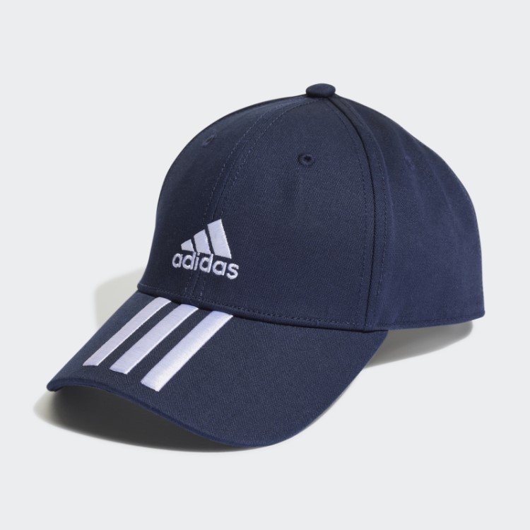 Boné De Sarja Com As Três Listras De Beisebol Adidas Ink