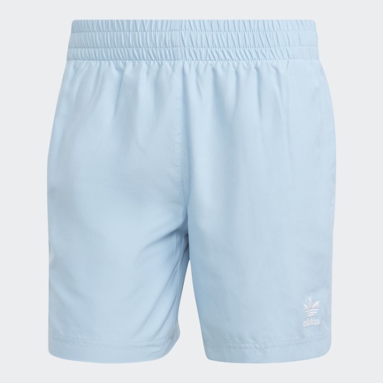 Calção De Banho Azul Originals Essentials Sólido Adidas