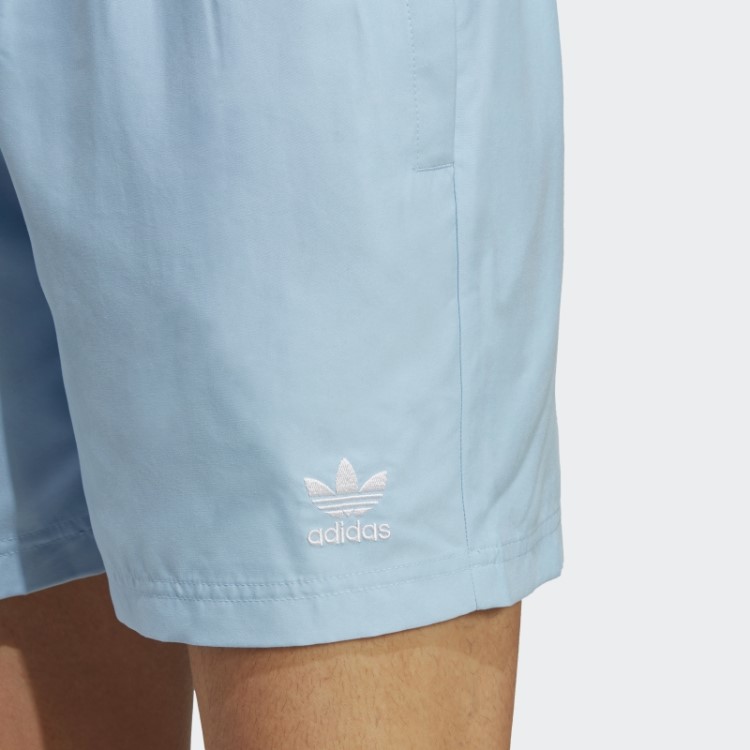 Calção De Banho Azul Originals Essentials Sólido Adidas
