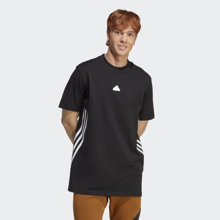 Camiseta Adidas Future Icons Com As Três Listras Moda Branca