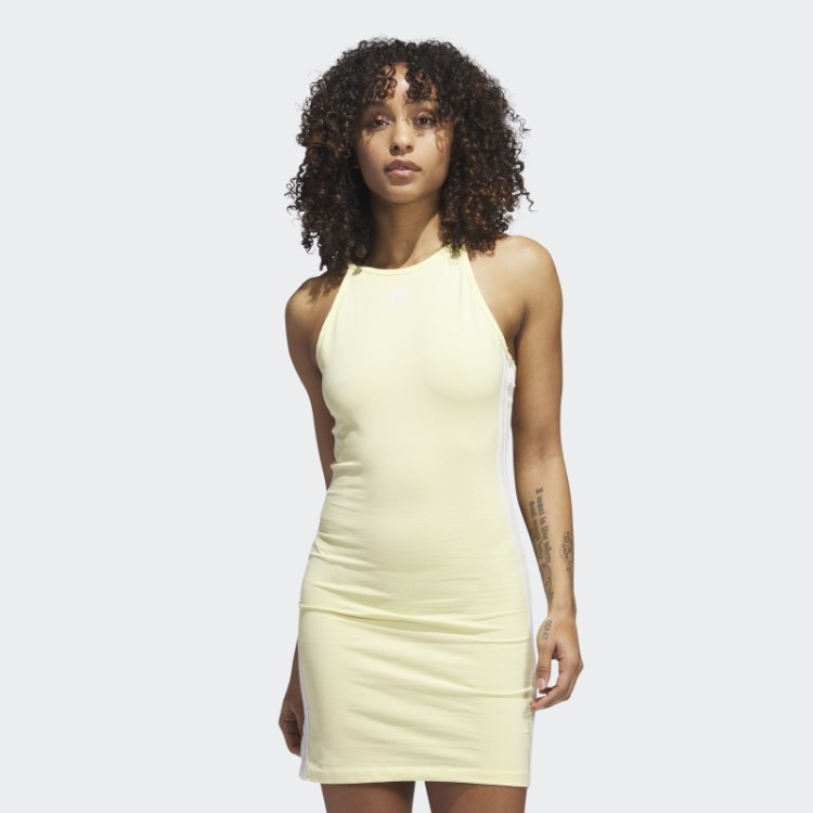 Adicolor Classics Vestido Justo De Verão Amarelo Adidas