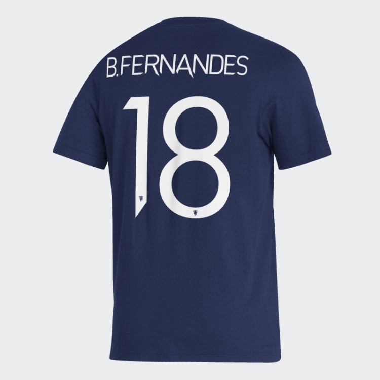 Camiseta Adidas Navy Manchester United Jogador