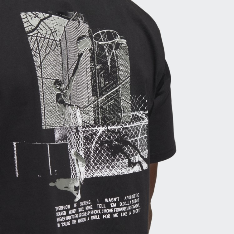 Dama D.o.l.l.a. Camiseta Ext Ply 2 Adidas Preta