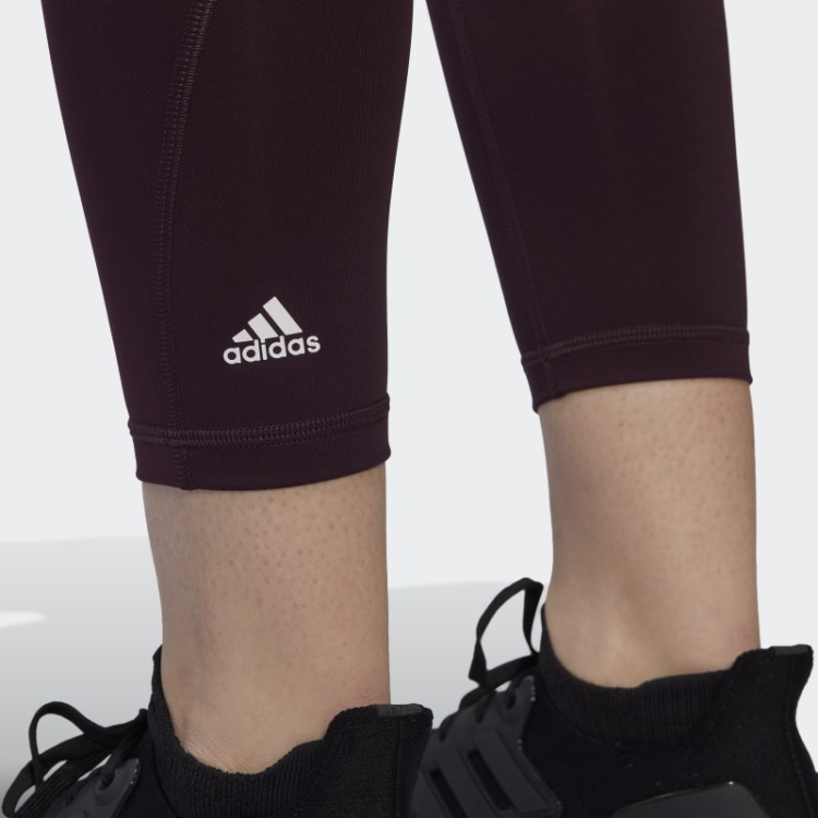 Legging Marrom Adidas Optime Training 7/8