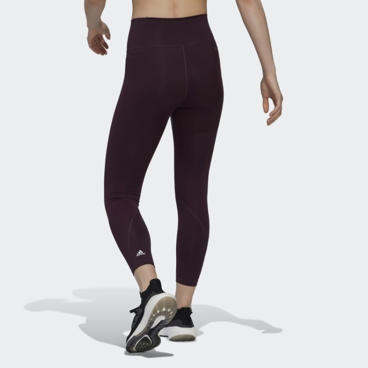 Legging Adidas Maroon Optime Training 7/8