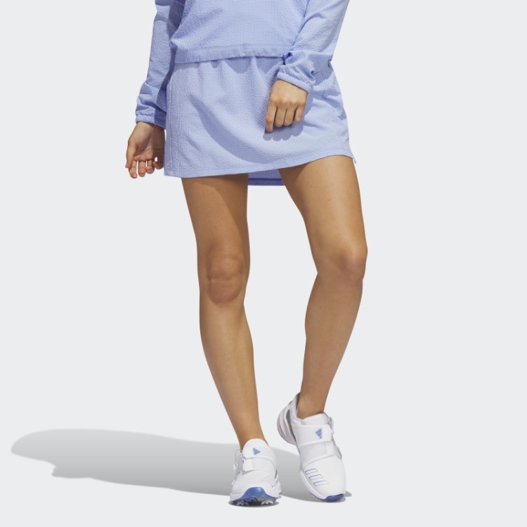 Calção De Golfe Adidas Seersucker De 16 Polegadas Azul