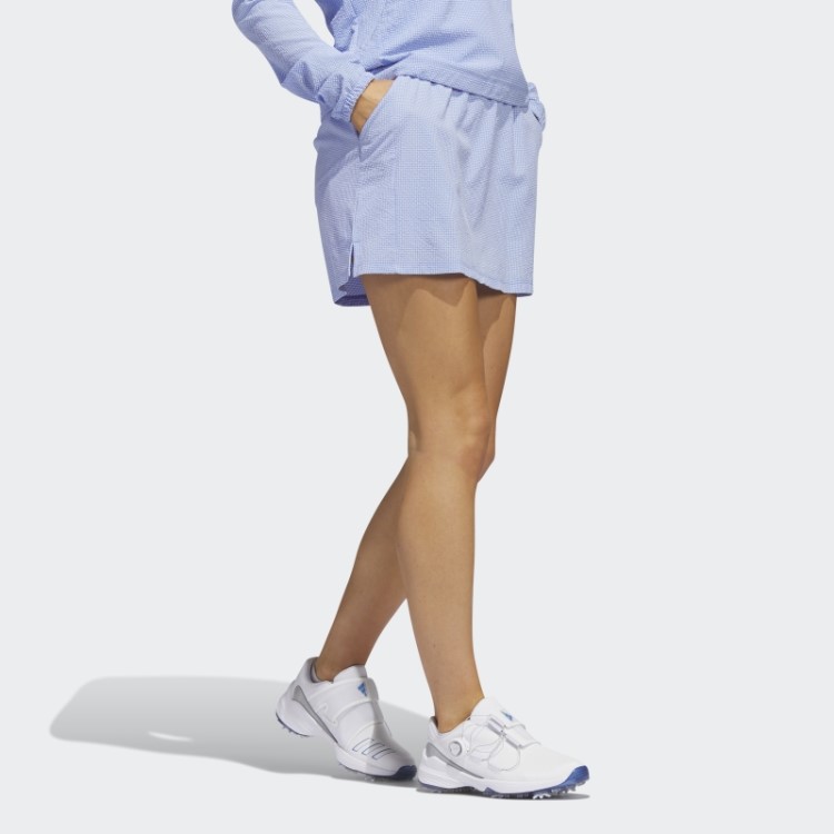 Calção De Golfe Adidas Seersucker De 16 Polegadas Azul