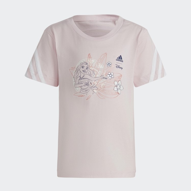 Camiseta Disney Moana Rosa Adidas