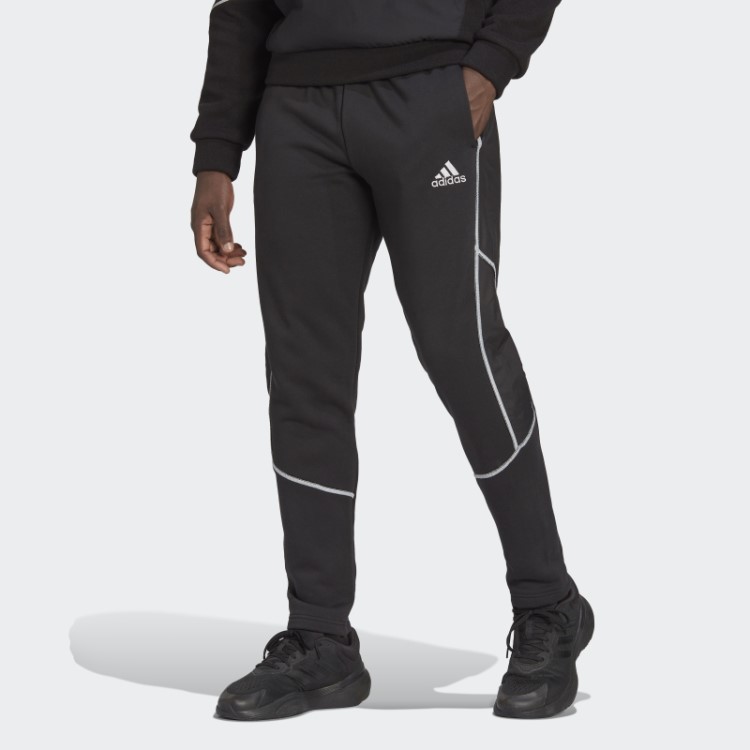Jogger De Lã Preto Essencial Que Reflete No Escuro Adidas