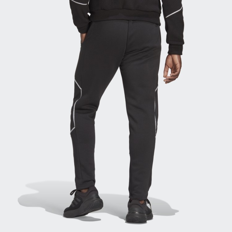 Jogger De Lã Preto Essencial Que Reflete No Escuro Adidas