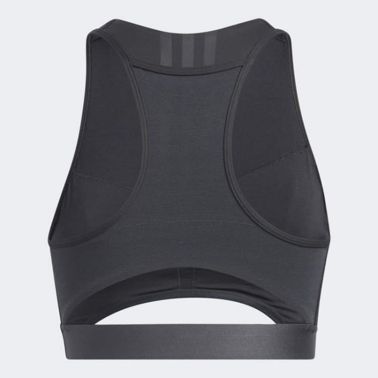 Sutiã De Suporte Médio Coreflow Adidas De Carbono