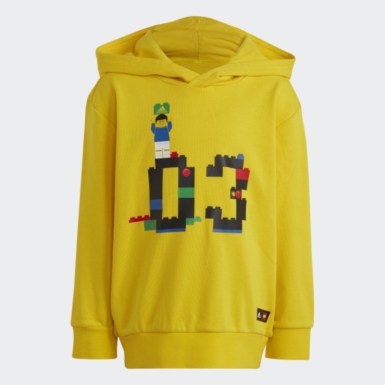 Adidas X Classic Lego Hoodie Amarelo Moda