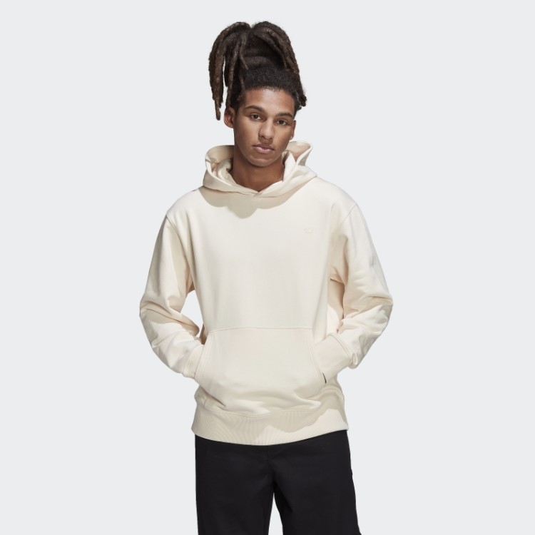 Moletom Adicolor Com Capuz French Terry Branco Adidas