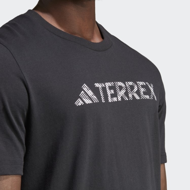 Camiseta Adidas Black Terrex Classic Logo