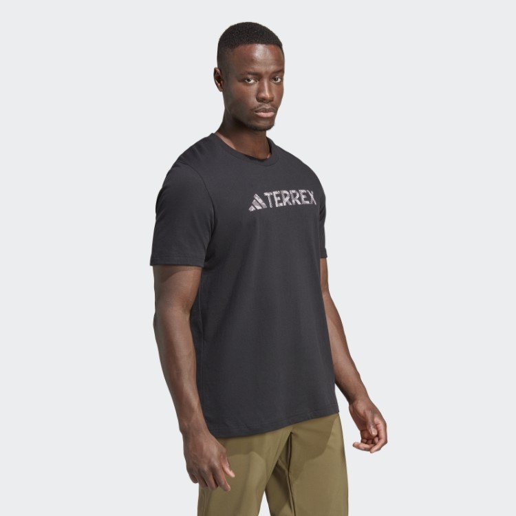 Terrex Classic Logo T-shirt Preto Adidas