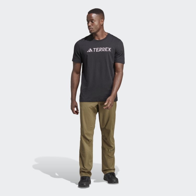 Terrex Classic Logo T-shirt Preto Adidas