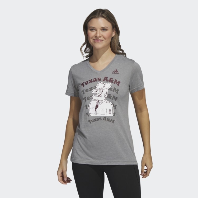 Camiseta Adidas Core Heather Aggies