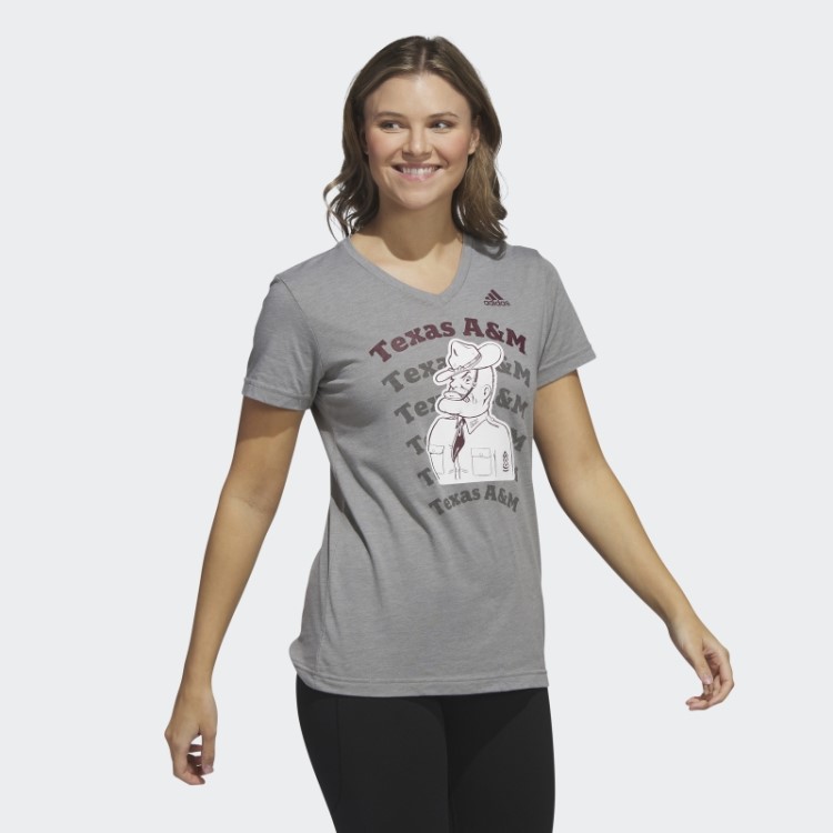 Camiseta Adidas Core Heather Aggies