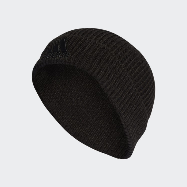 Gorro Com Logotipo Bicolor Adidas Preto