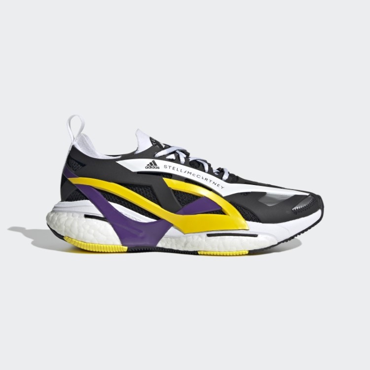 Tênis De Corrida Adidas By Stella Mccartney Solarglide Moda Preta