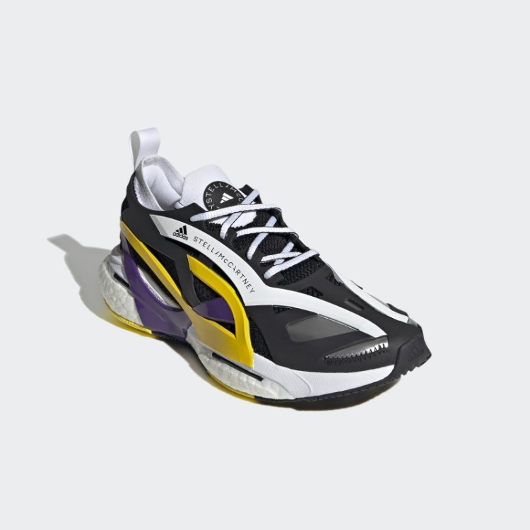 Tênis De Corrida Adidas By Stella Mccartney Solarglide Moda Preta