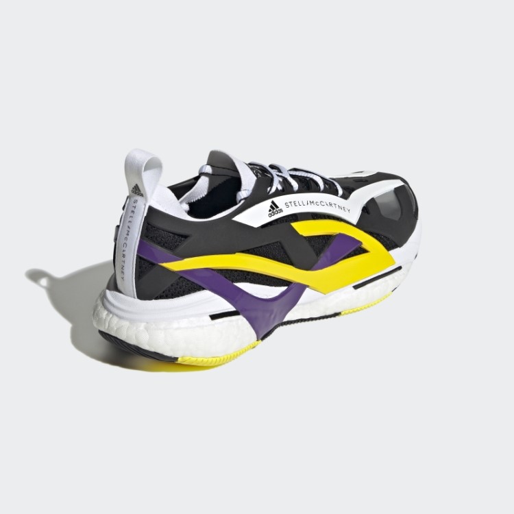 Tênis De Corrida Adidas By Stella Mccartney Solarglide Moda Preta