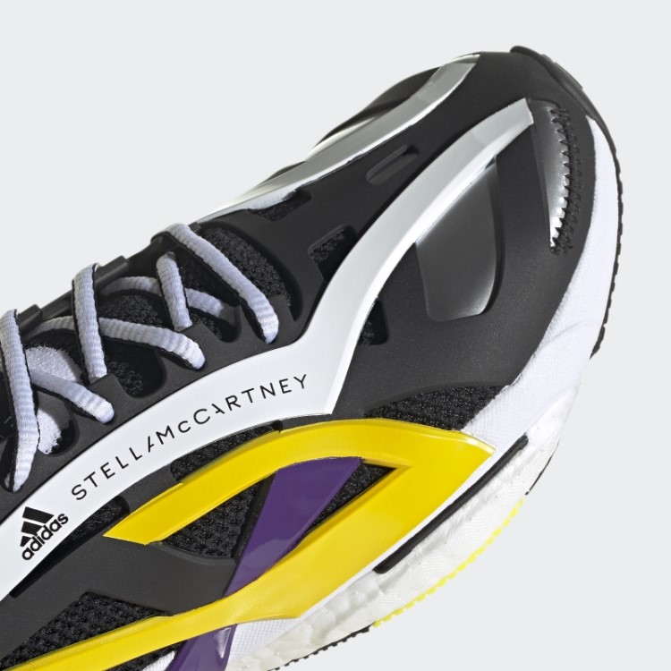 Tênis De Corrida Adidas By Stella Mccartney Solarglide Moda Preta