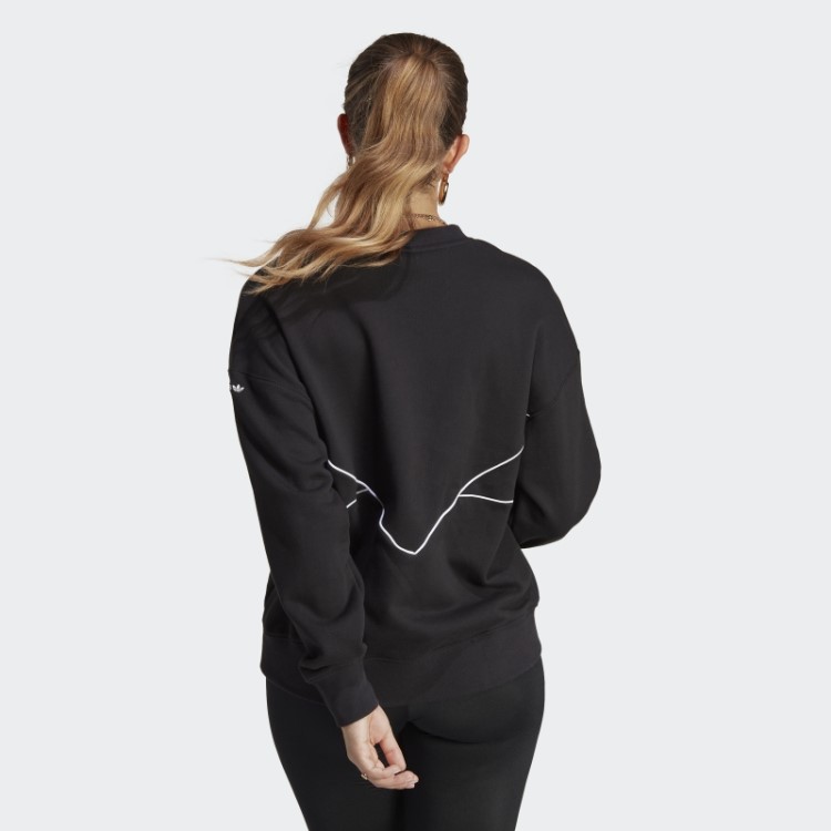 Moletom Adidas Boyfriend Preto