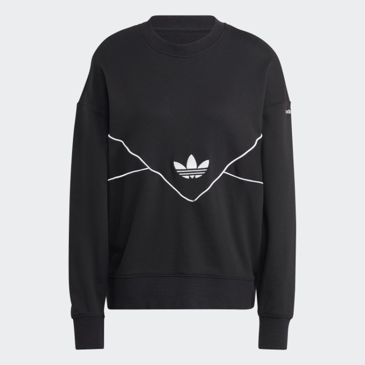 Moletom Adidas Boyfriend Preto
