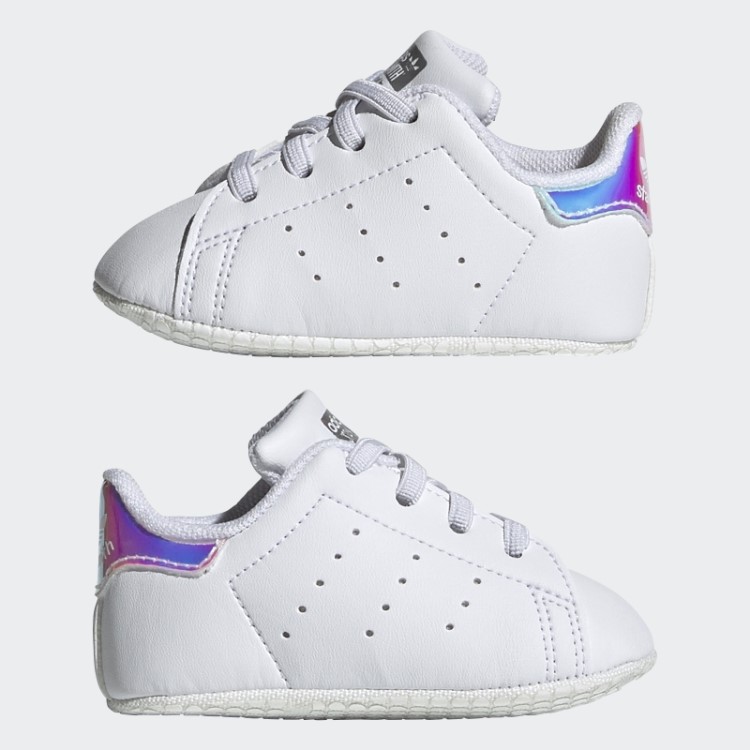 Tênis De Berço Stan Smith Branco Adidas