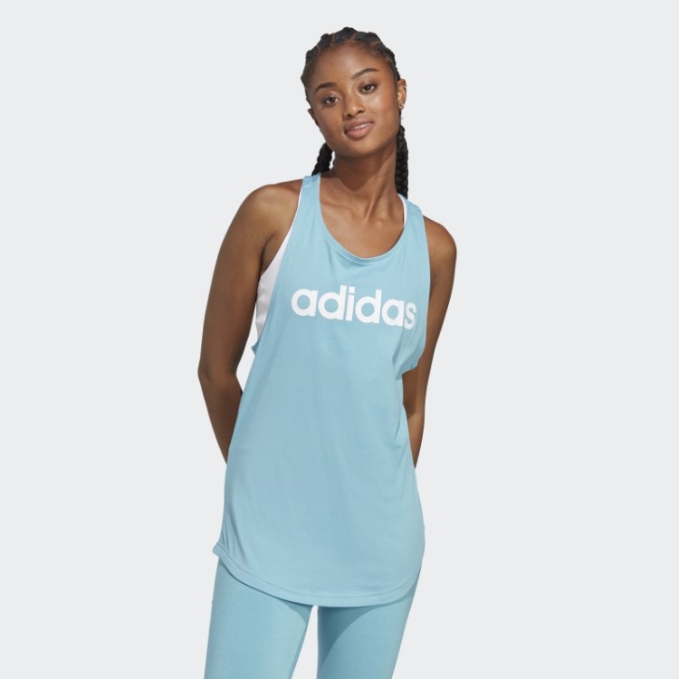 Regata Adidas Blue Essentials Com Logo Solto
