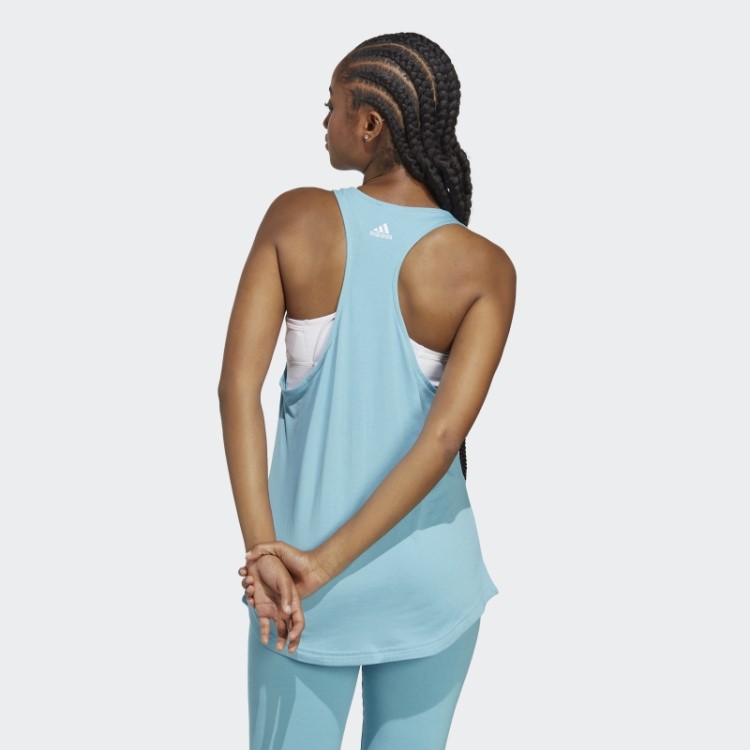 Regata Adidas Blue Essentials Com Logo Solto