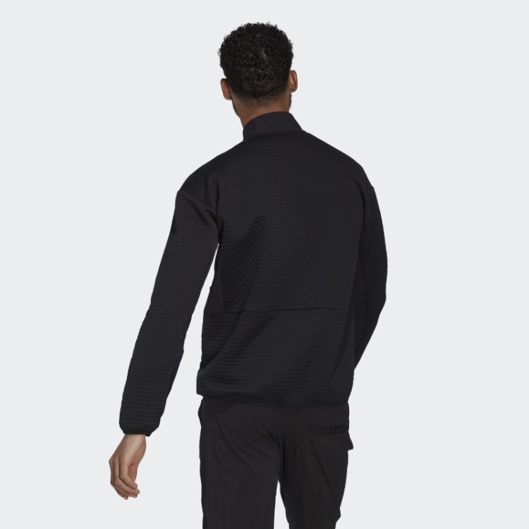 Velo Preto Adidas Terrex Caminhada Meio Zíper