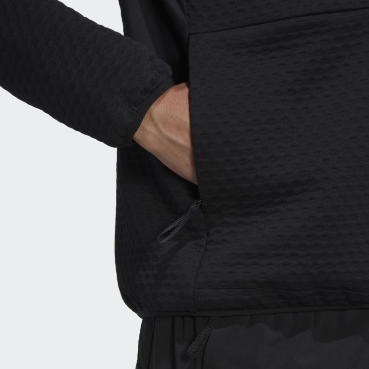 Velo Preto Adidas Terrex Caminhada Meio Zíper