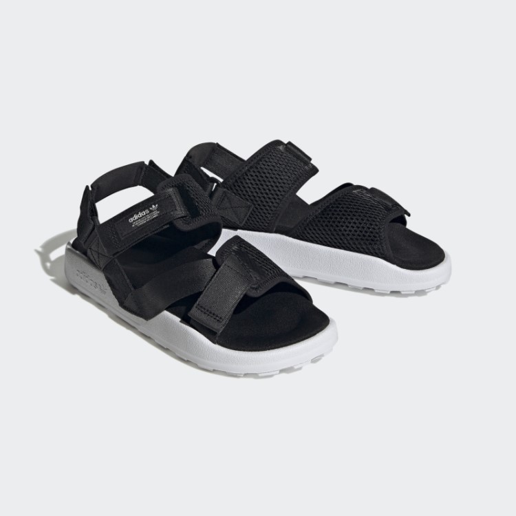 Sandálias De Aventura Adilette Preto Adidas
