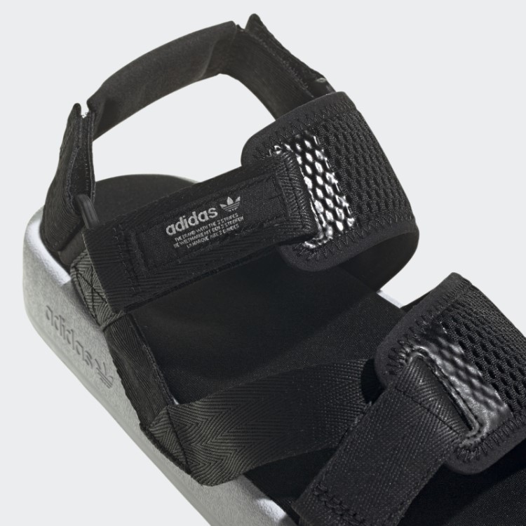 Sandálias De Aventura Adilette Preto Adidas