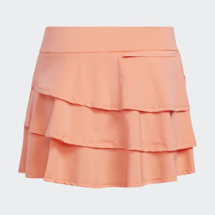Saia Babado Adidas Coral