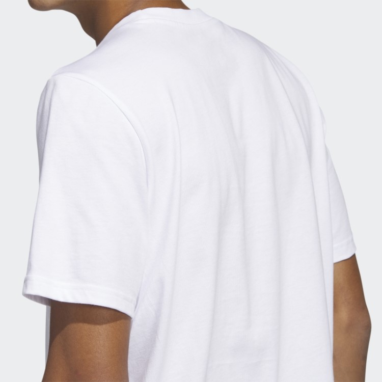 Preenchimento De Caneta Com Logotipo Branco - Camiseta Estampada Para Roupas Esportivas Adidas