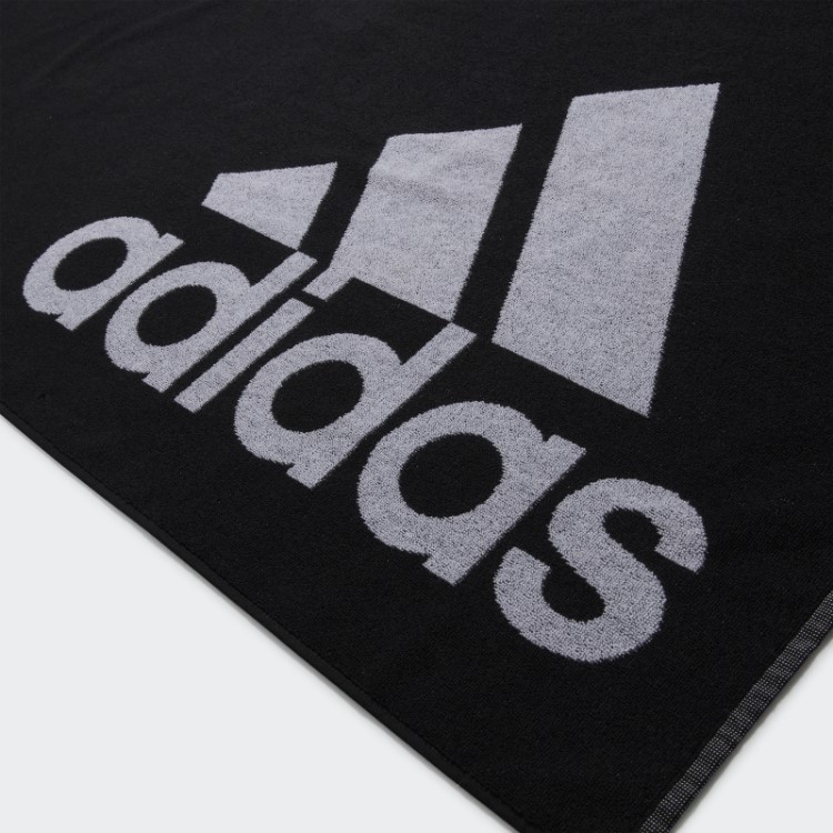 Toalha Adidas Grande Preta Quente