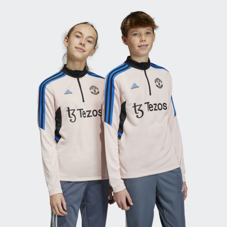 Top De Treino Rosa Gelo Adidas Manchester United Condivo 22