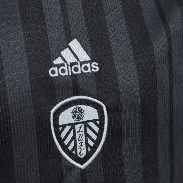 Leeds United Fc 22/23 Terceira Camisa Preta Adidas