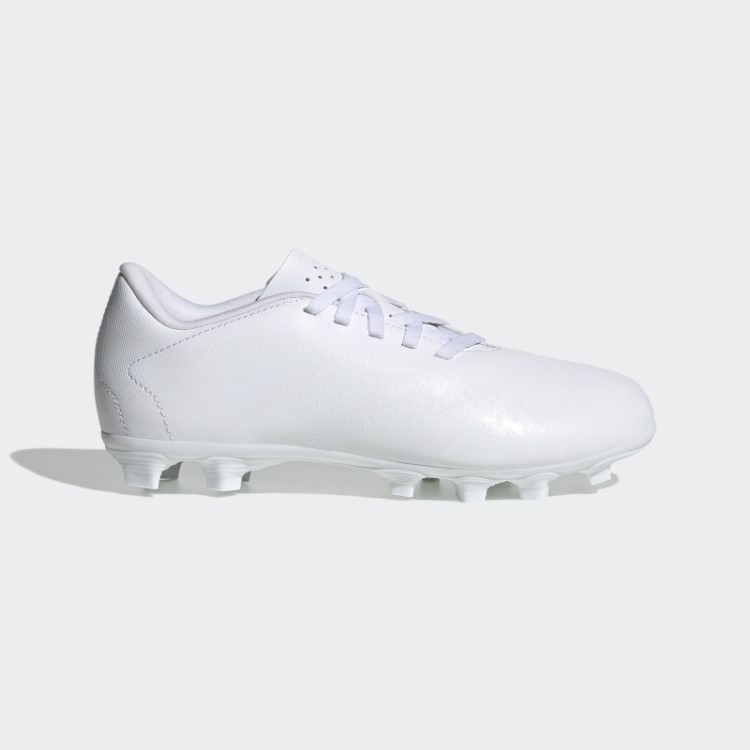 Precisão Do Predador Branco.4 Chuteiras Flexíveis Adidas