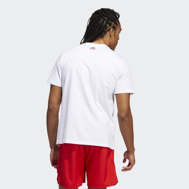 Vestir. Edição #4 Futuro Do Tee Rápido Adidas Branco